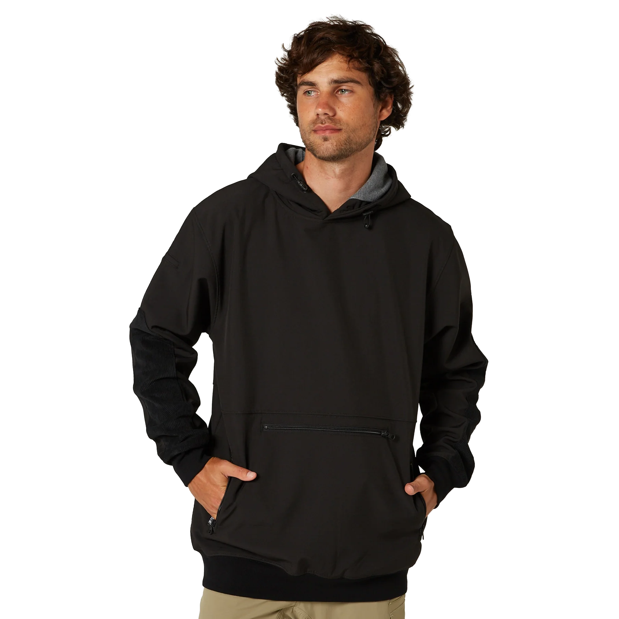 Jetpilot Utility 2 Men's Pullover Hoodie Black