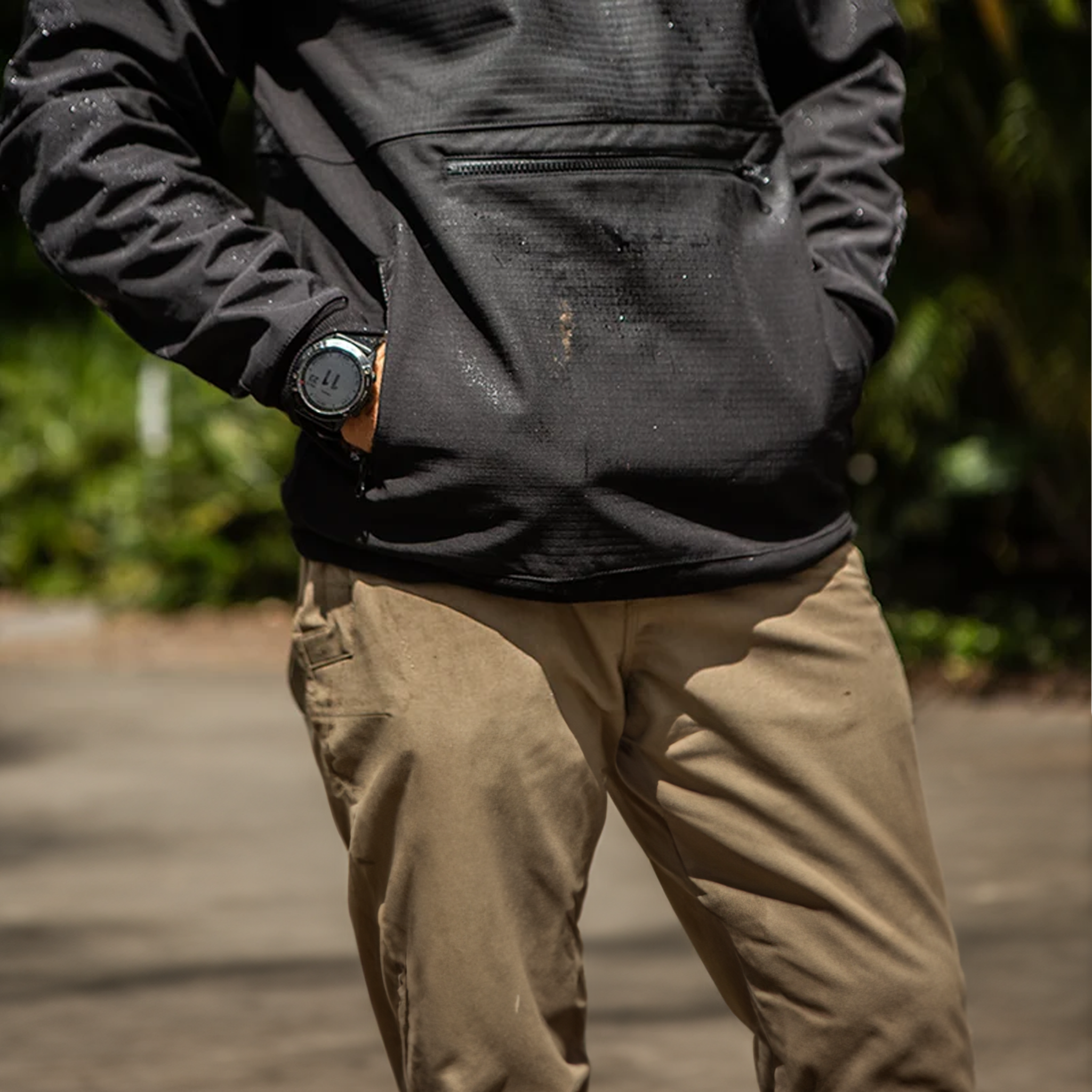 Jetpilot Utility 2 Men's Pullover Hoodie Black