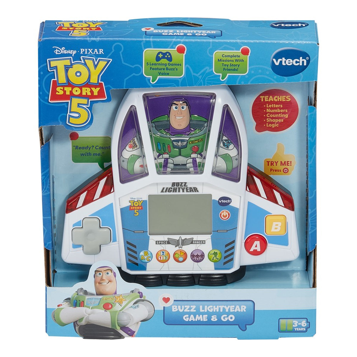 Vtech Toy Story 5 Buzz Lightyear Game & Go