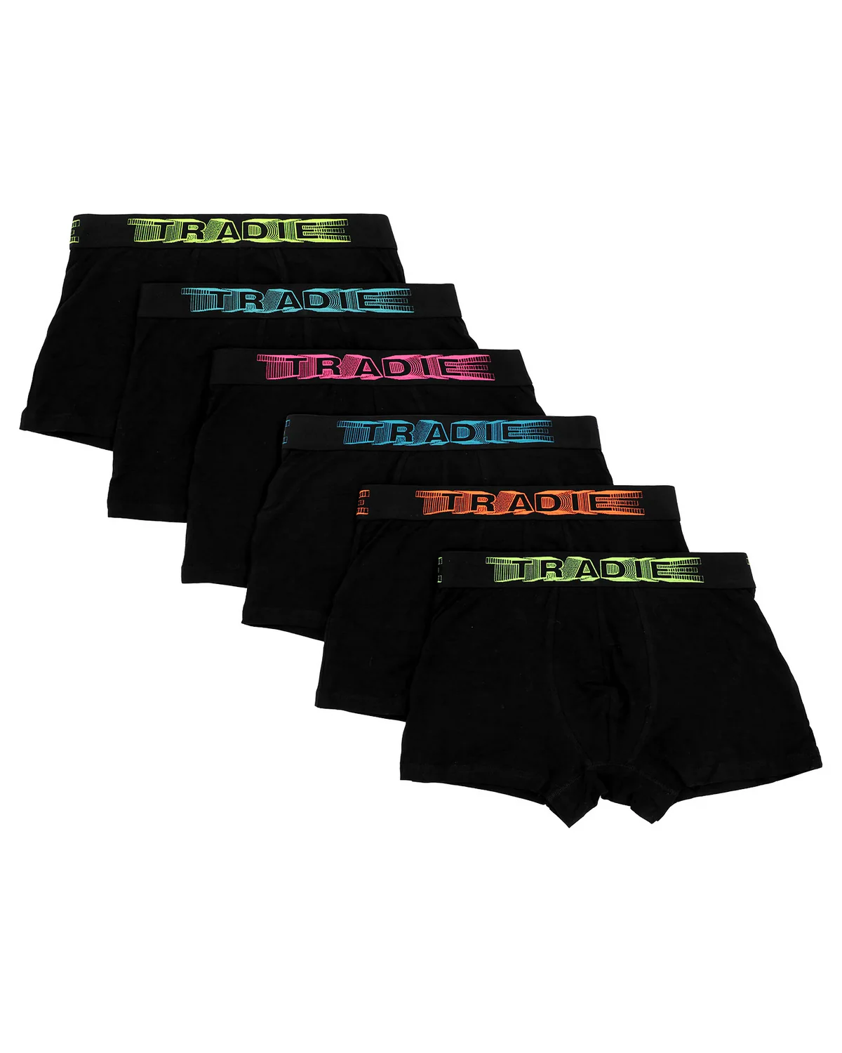 Tradie Men's 6Pk Fitted Trunk