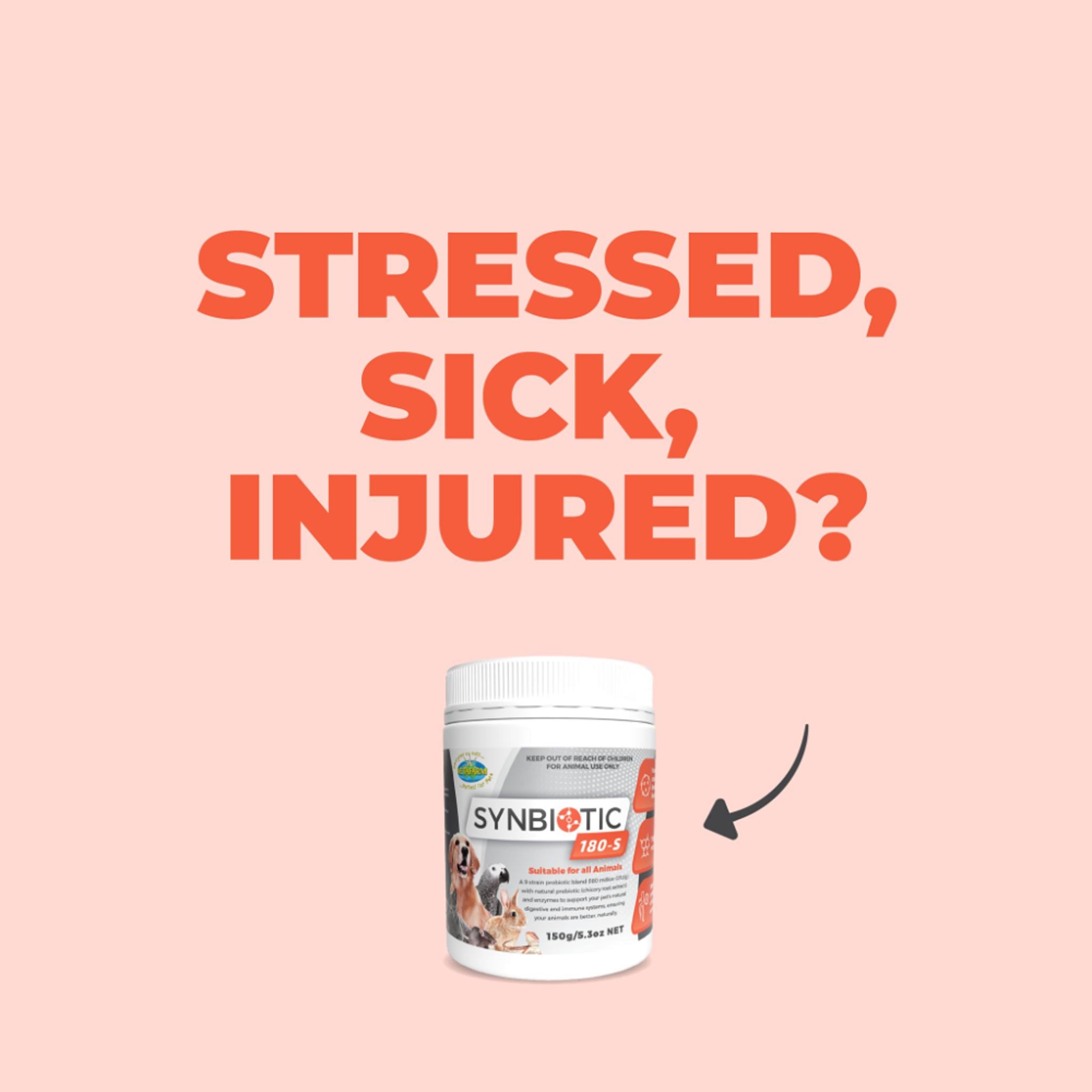 Vetafarm Synbiotic 180-S Digestive Supplement – 450g