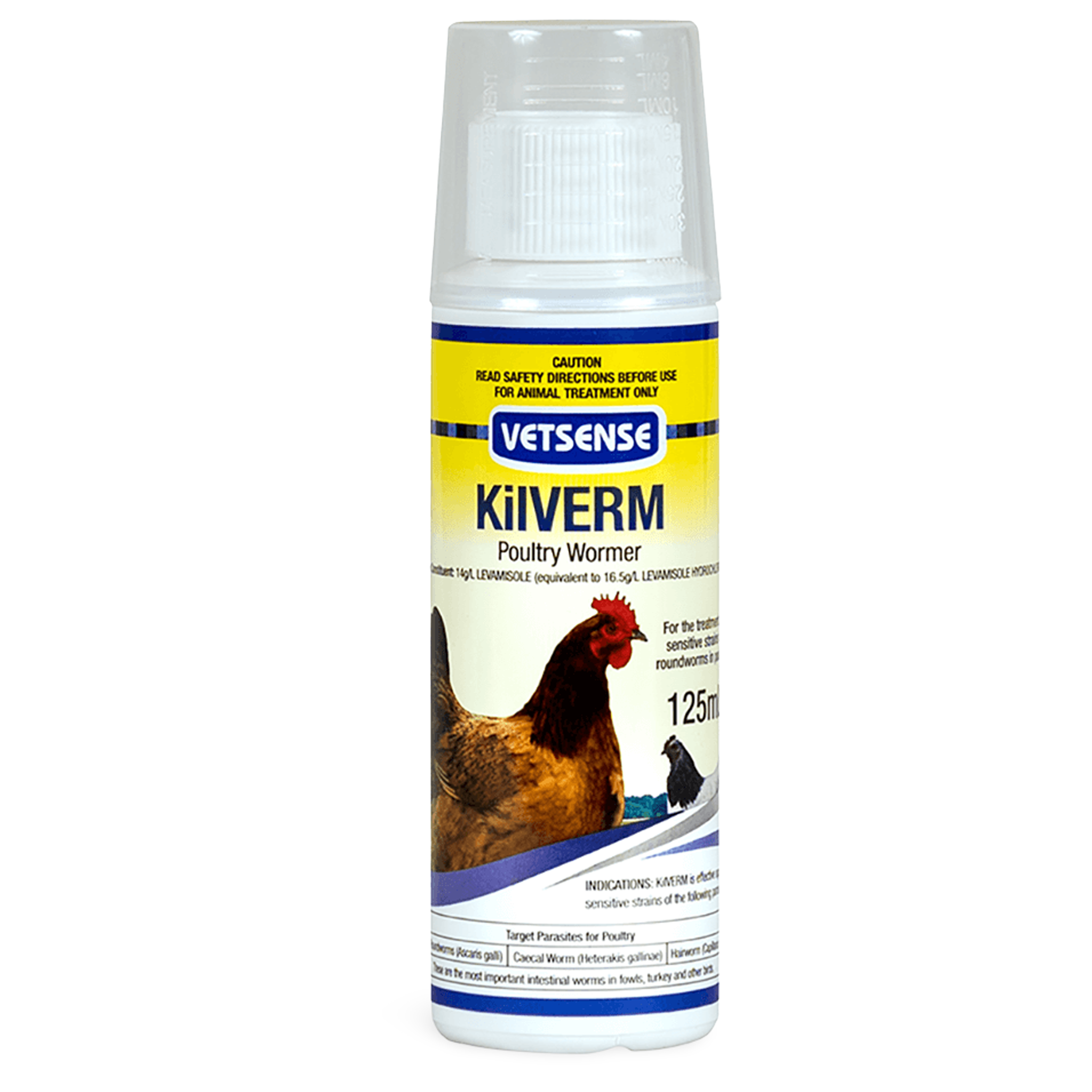Vetsense Kilverm Poultry Wormer 125ml