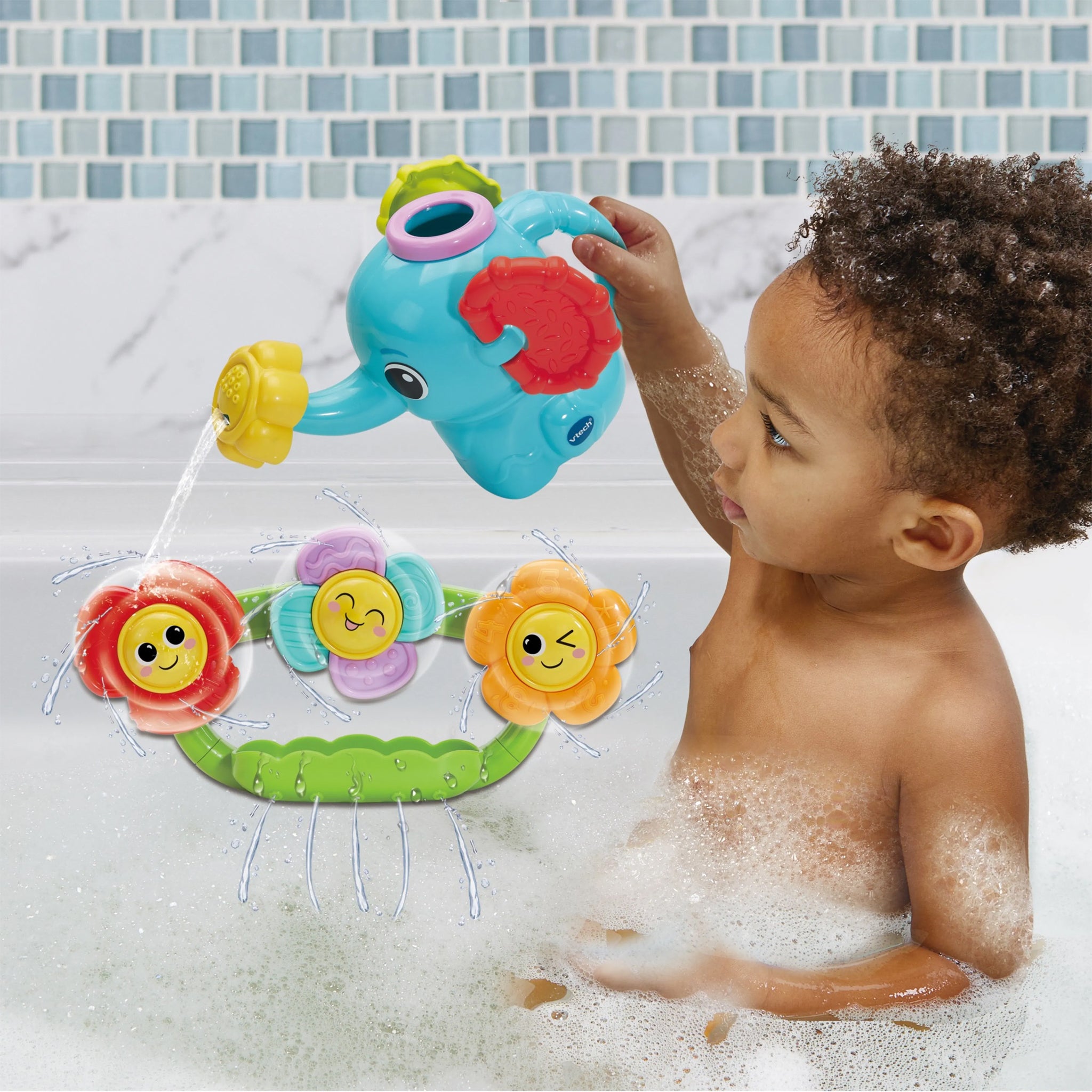 Vtech Splash & Spin Bathtime Flowers
