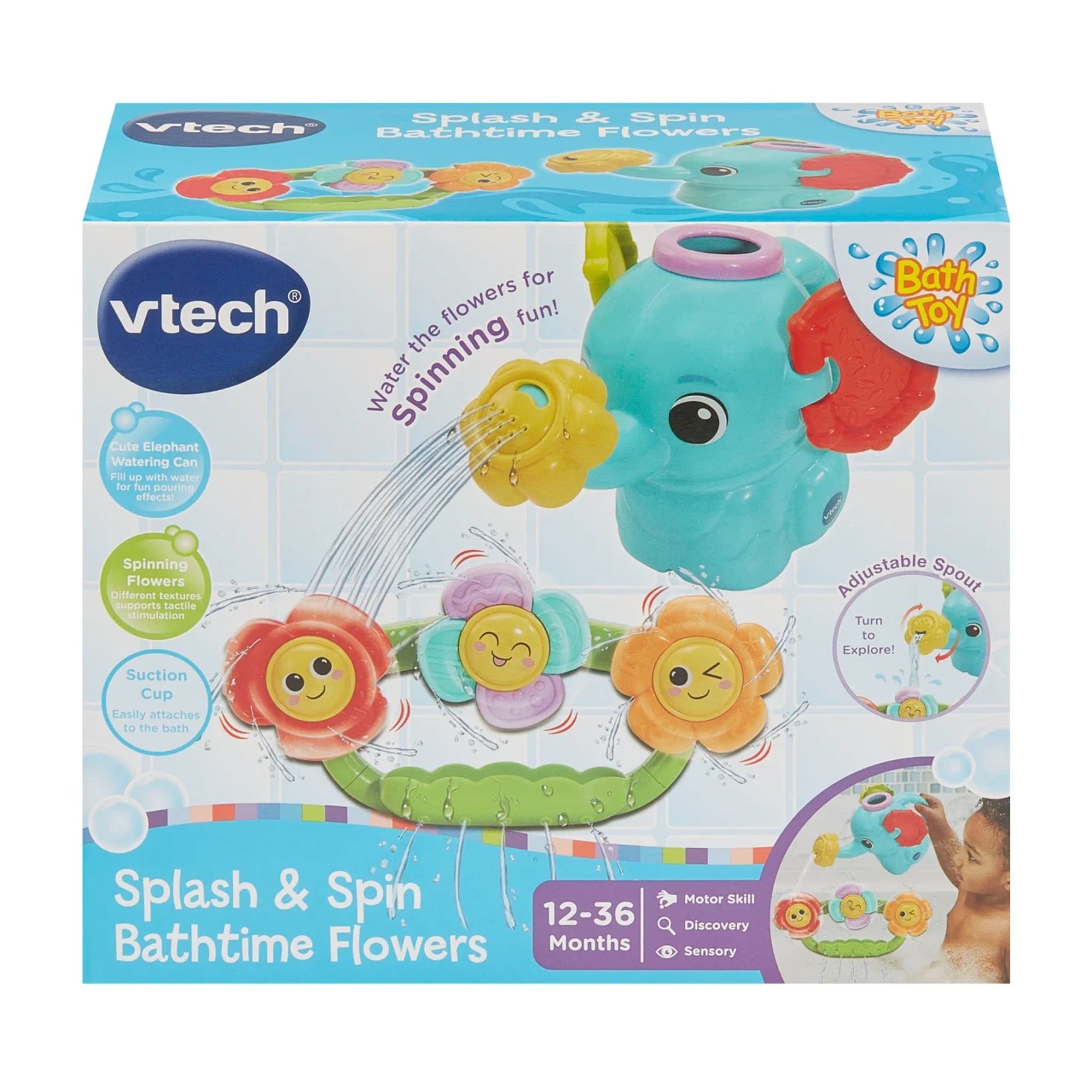 Vtech Splash & Spin Bathtime Flowers