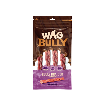 WAG Bully Braided 4pk