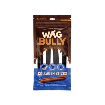 WAG Collagen Stick Regular 4pk