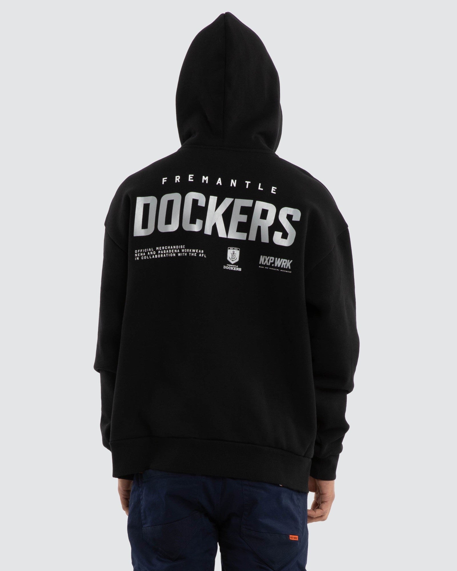 Fremantle Subject Hoodie Jet Black