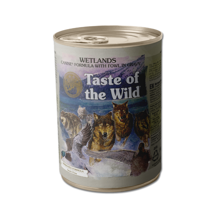 Taste Of The Wild Adult Dog Wet Food Wetlands 12 x 390g