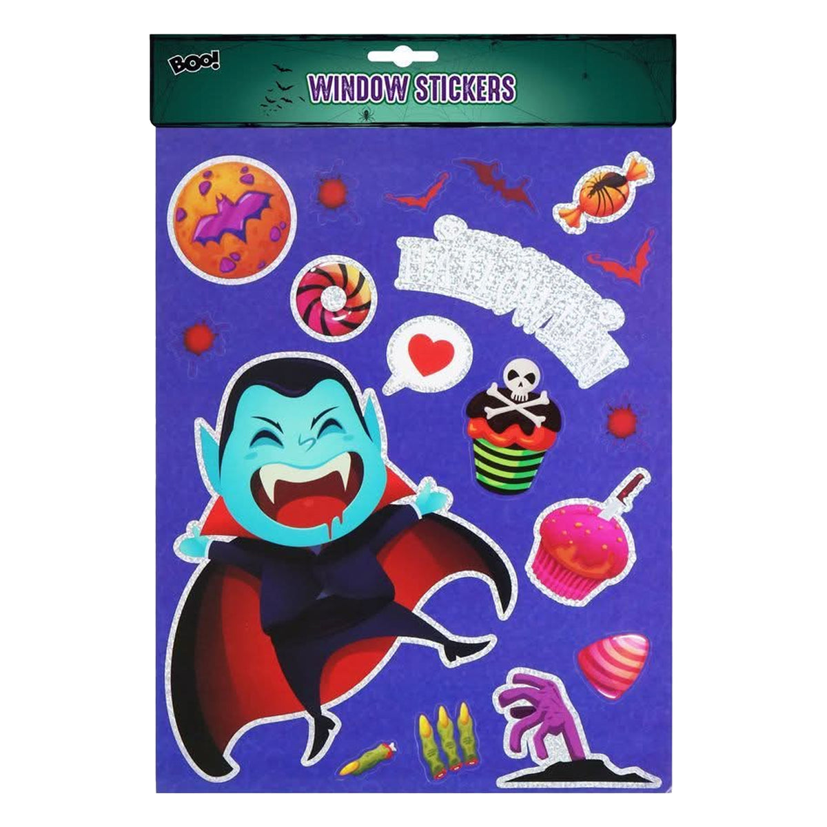 Wicked Fun Window Stickers Assorted