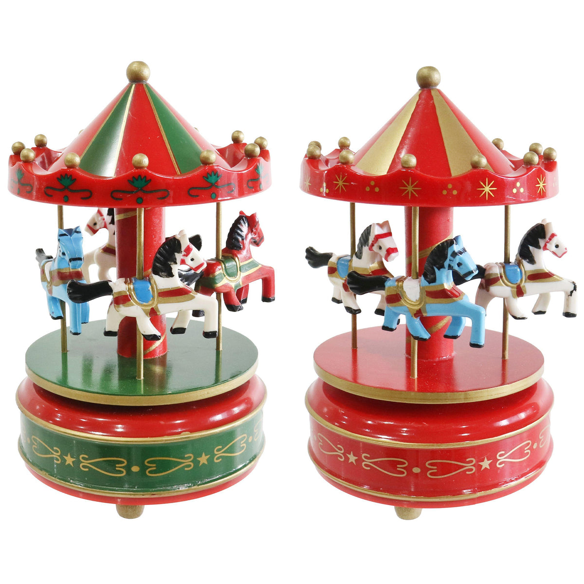 Windup Musical Carousel Assorted