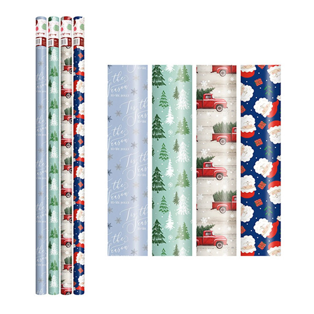 Christmas Wrapping Paper 3m Assorted