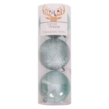 Mint Shatterproof Baubles