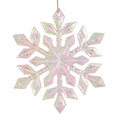 Iridescent Snowflake Acrylic Tree Ornament