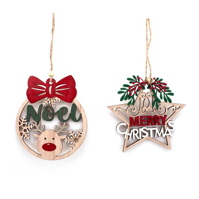 13x10cm Christmas Tree Ornament