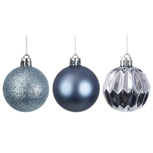 Shatterproof Baubles - Arctic Blue