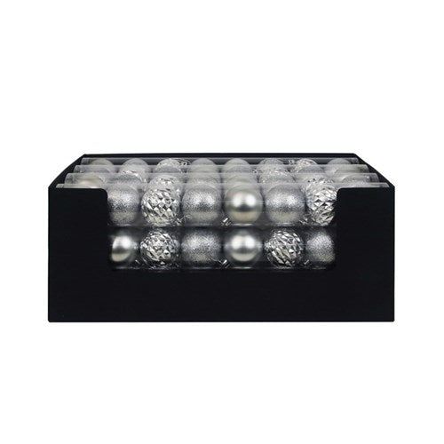Shatterproof Baubles - Silver