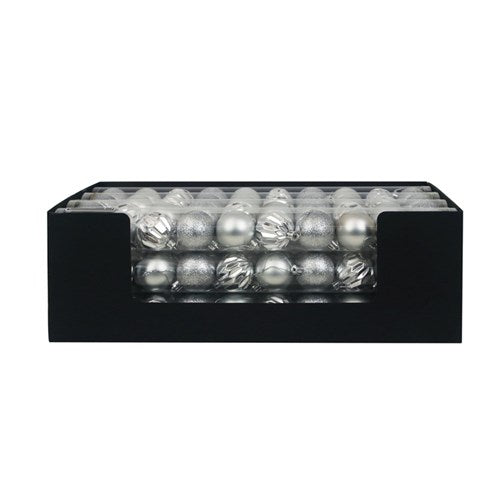 Shatterproof Baubles - Silver