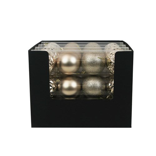 Shatterproof Baubles - Light Champagne