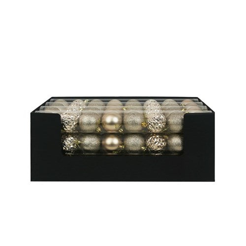 Shatterproof Baubles - Light Champagne