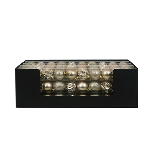 Shatterproof Baubles - Light Champagne