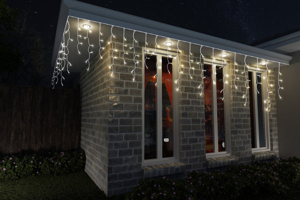 LED Icicles Flashing 500pc Tub