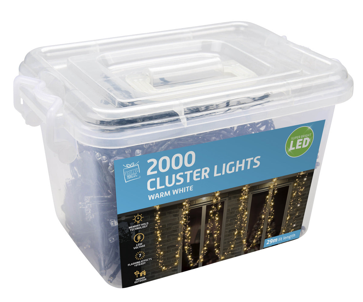 LED Cluster Lights 2000