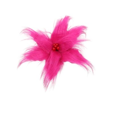 Furry Xmas Flower 35.5cm