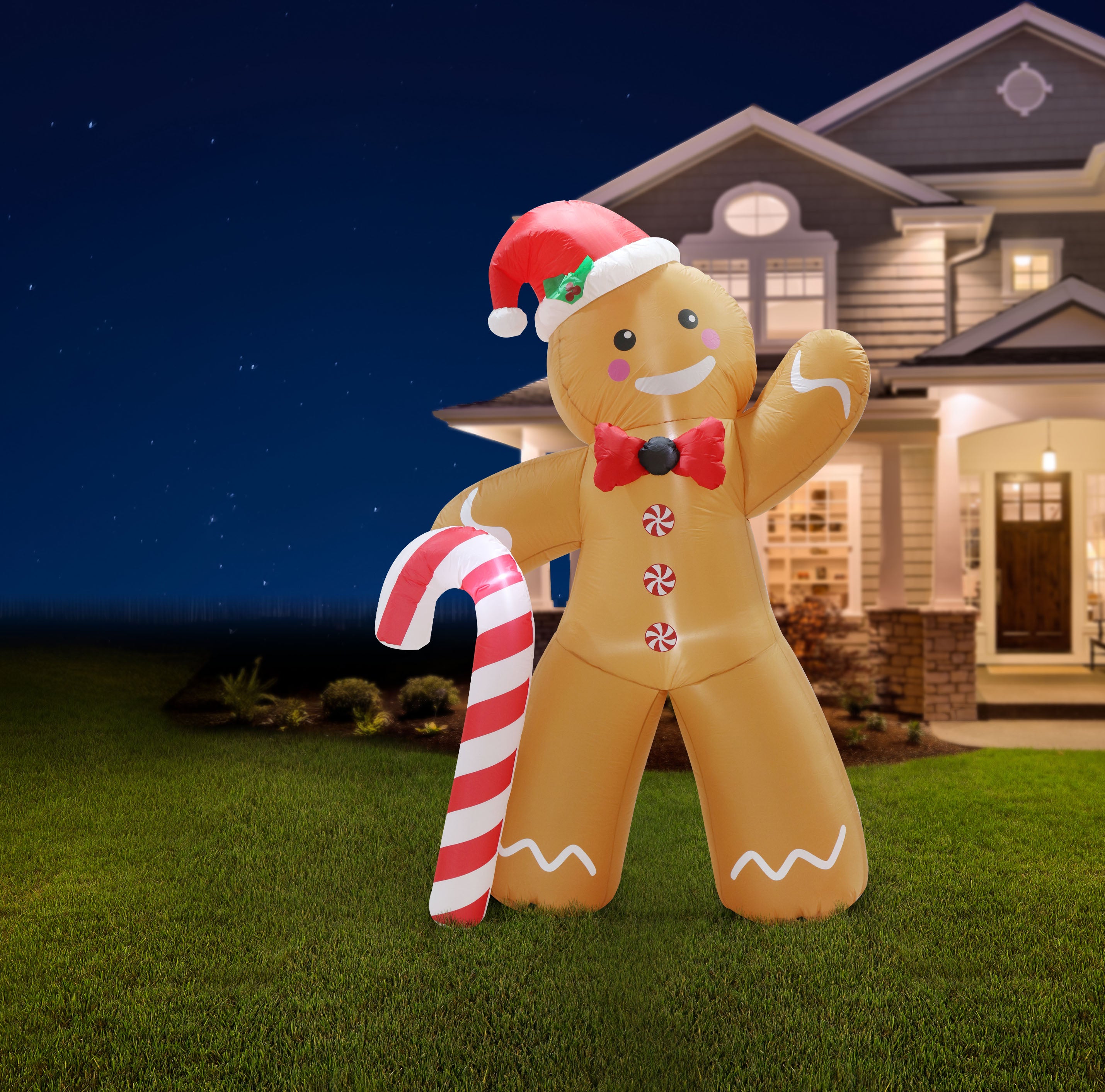 Inflatable Gingerbread Man 240cm
