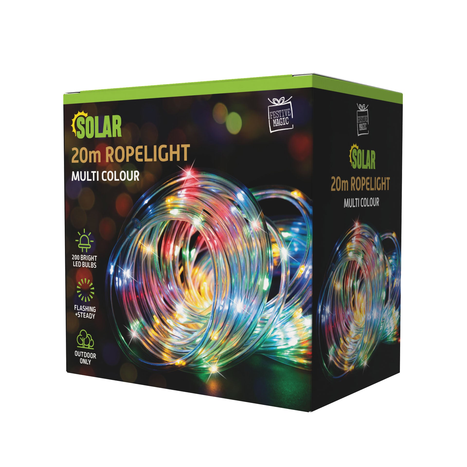 Solar LED Tubelight 20m