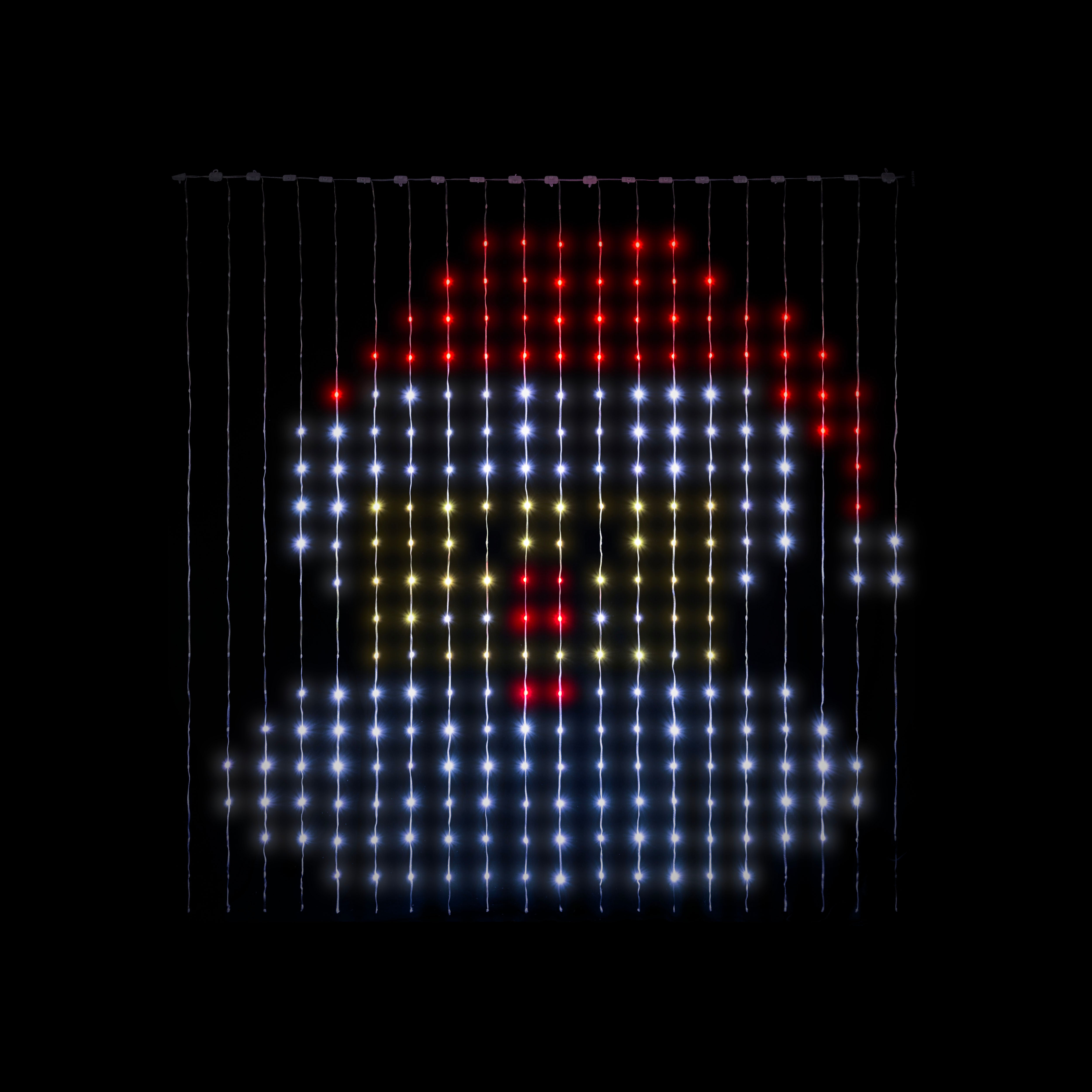 App Lightshow LED Curtain 2x2m 400 Lights