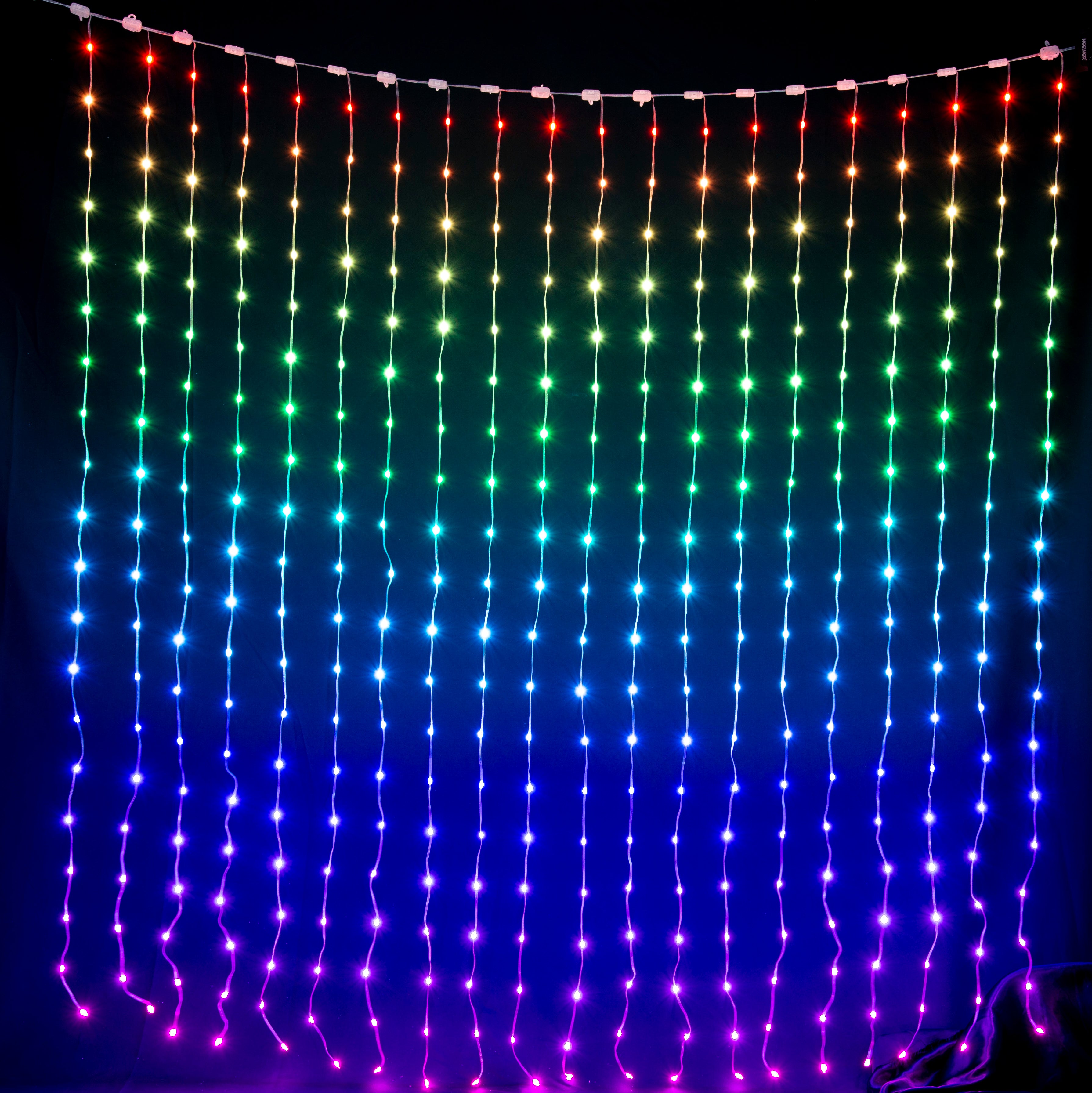 App Lightshow LED Curtain 2x2m 400 Lights