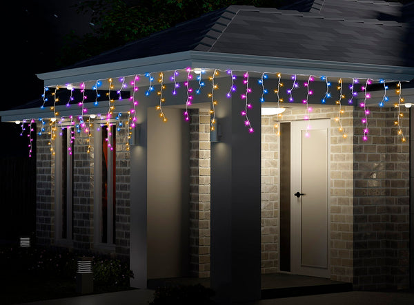 LED Icicles Flashing 500pc Tub