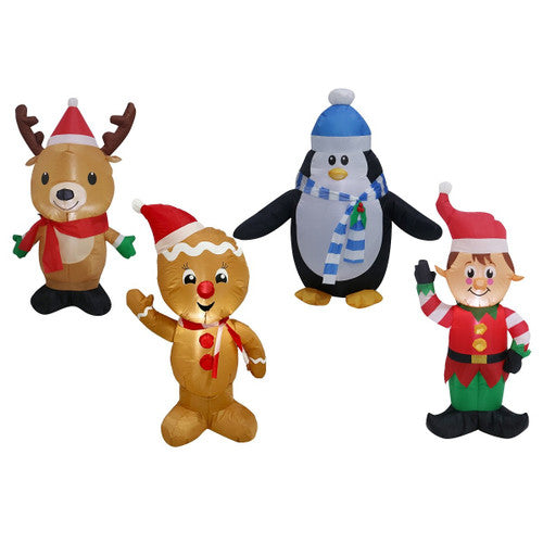 Xmas Inflatables 105-110cm assorted styles