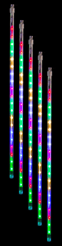 LED Waterfall Melting Tubes 20pk Multicolour