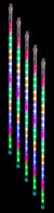 LED Waterfall Melting Tubes 20pk Multi