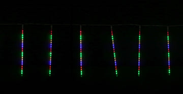 LED Waterfall Melting Tubes 20pk Multi