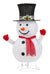 LED Pop Up Snowman w/Stand 85cm