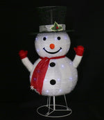 LED Pop Up Snowman w/Stand 85cm