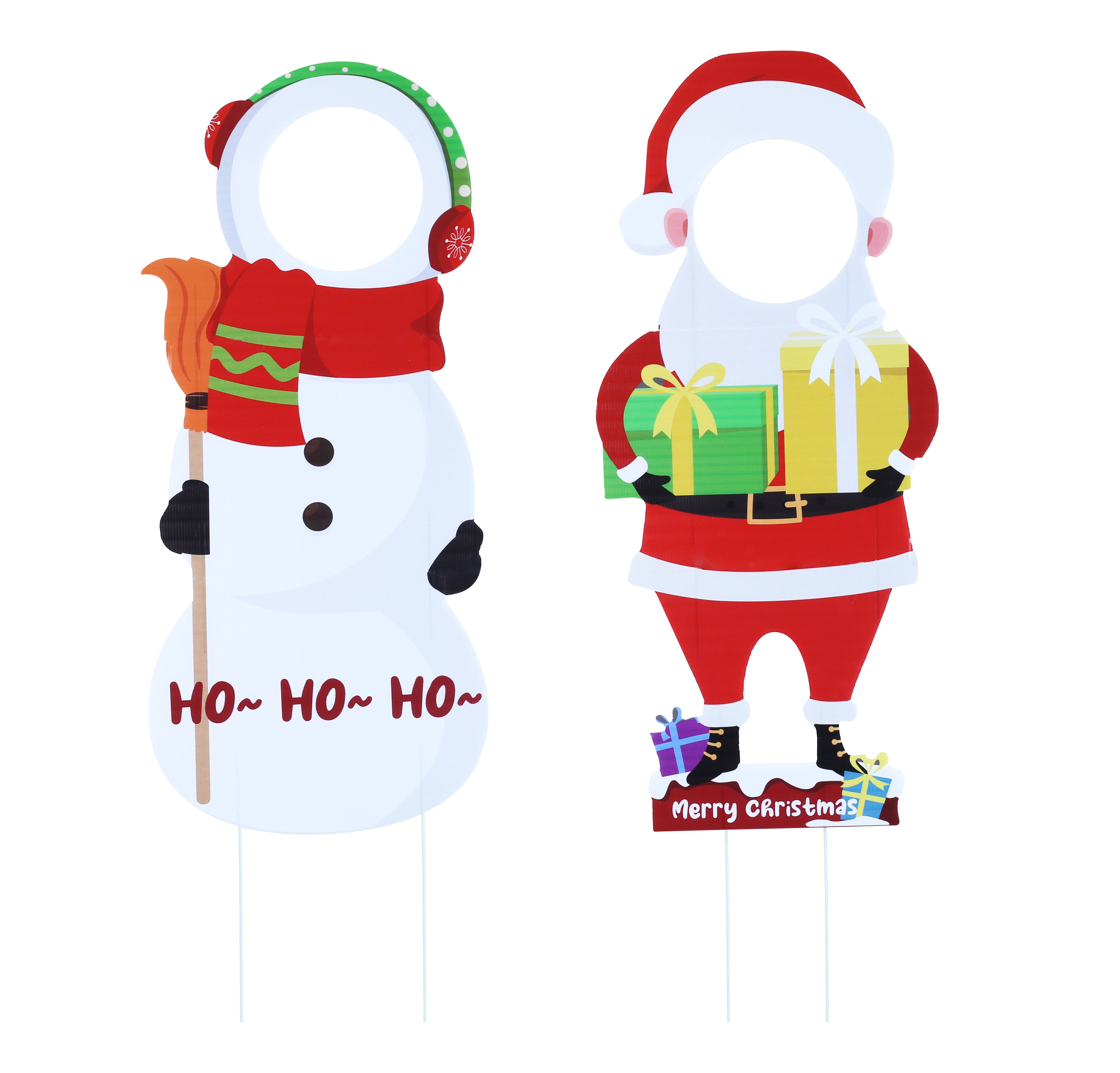 Character Photo Booth Garden Stake Asst