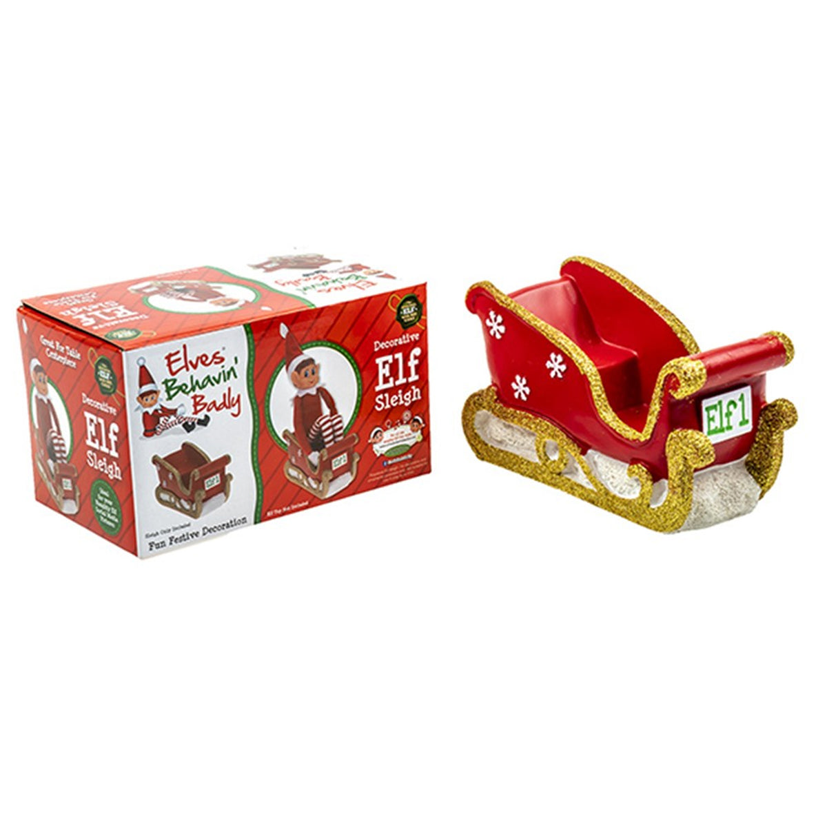 Christmas Elves BB Elf Sleigh