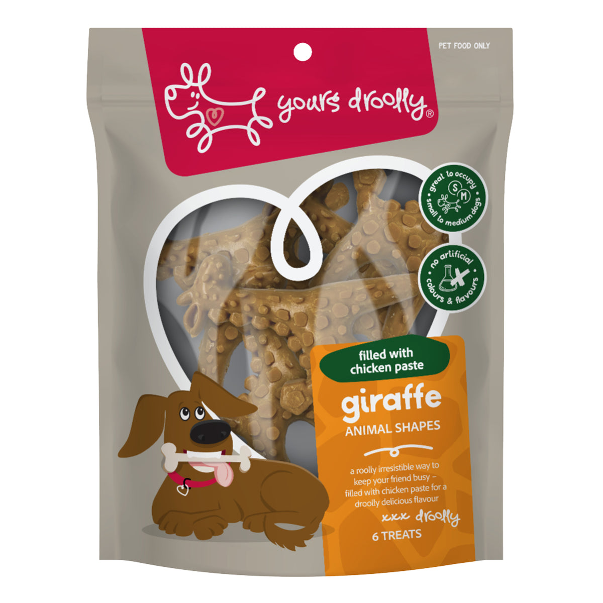 Yours Droolly Animals With Chicken Paste