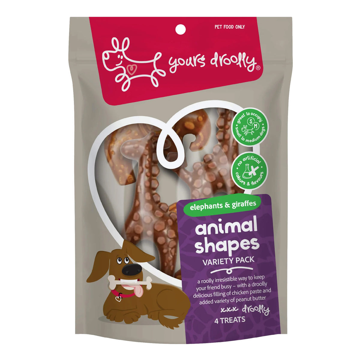 Yours Droolly Animals With Chicken Paste