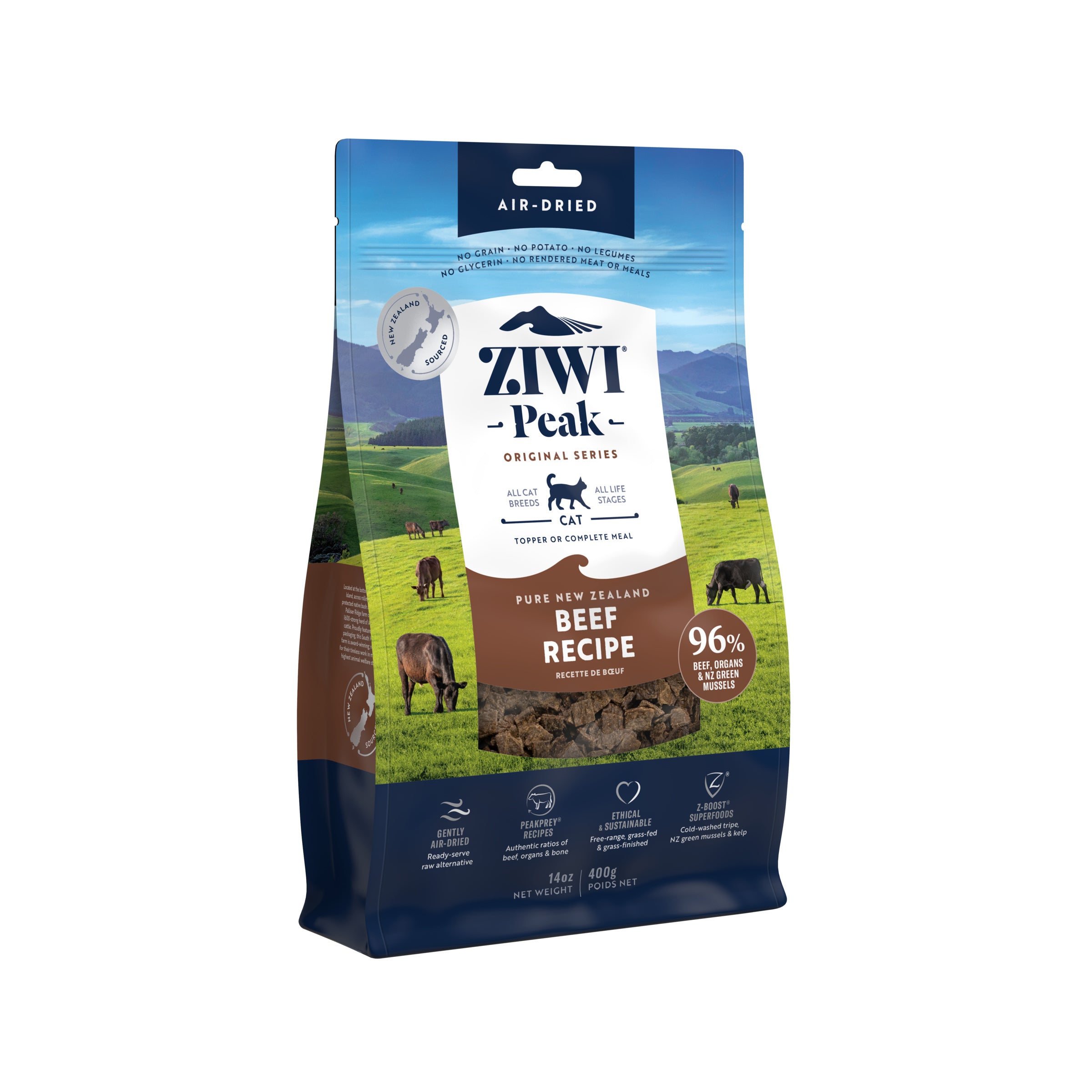 Ziwi Peak Air Dried Cat Food Beef