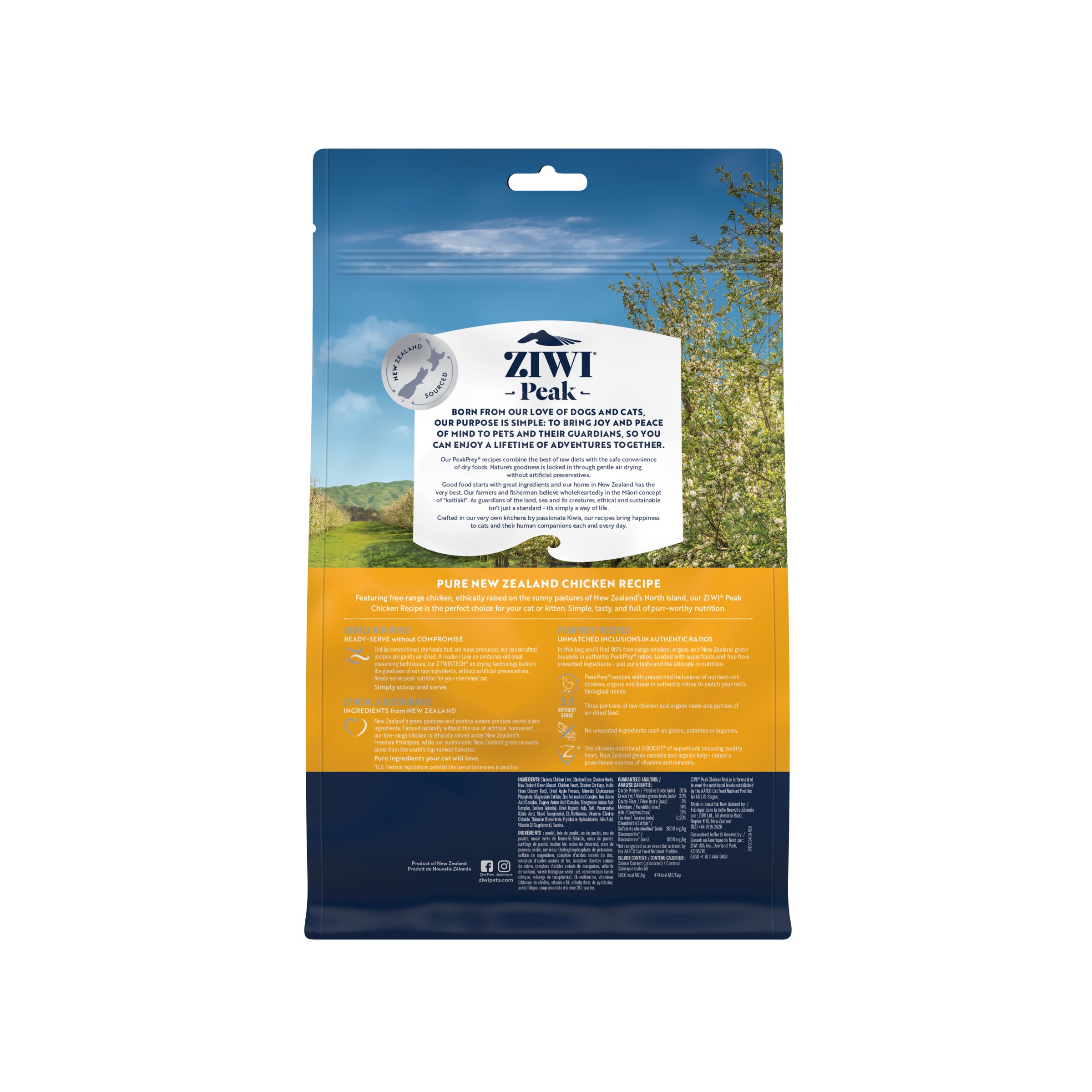 Ziwi Peak Air Dried Cat Food Chicken