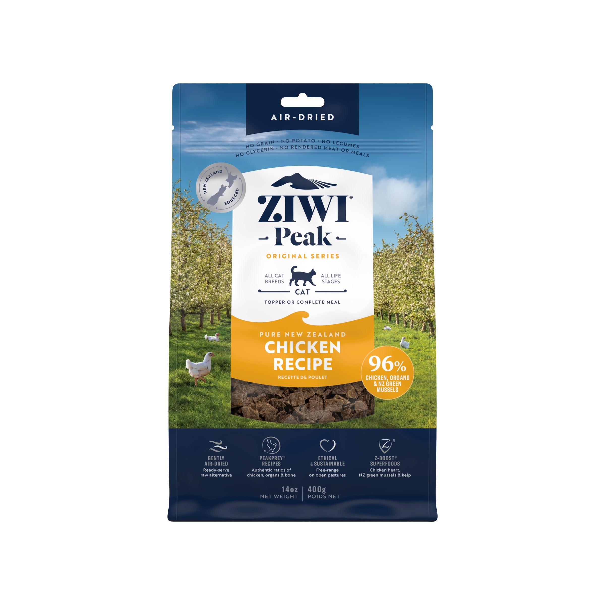 Ziwi Peak Air Dried Cat Food Chicken