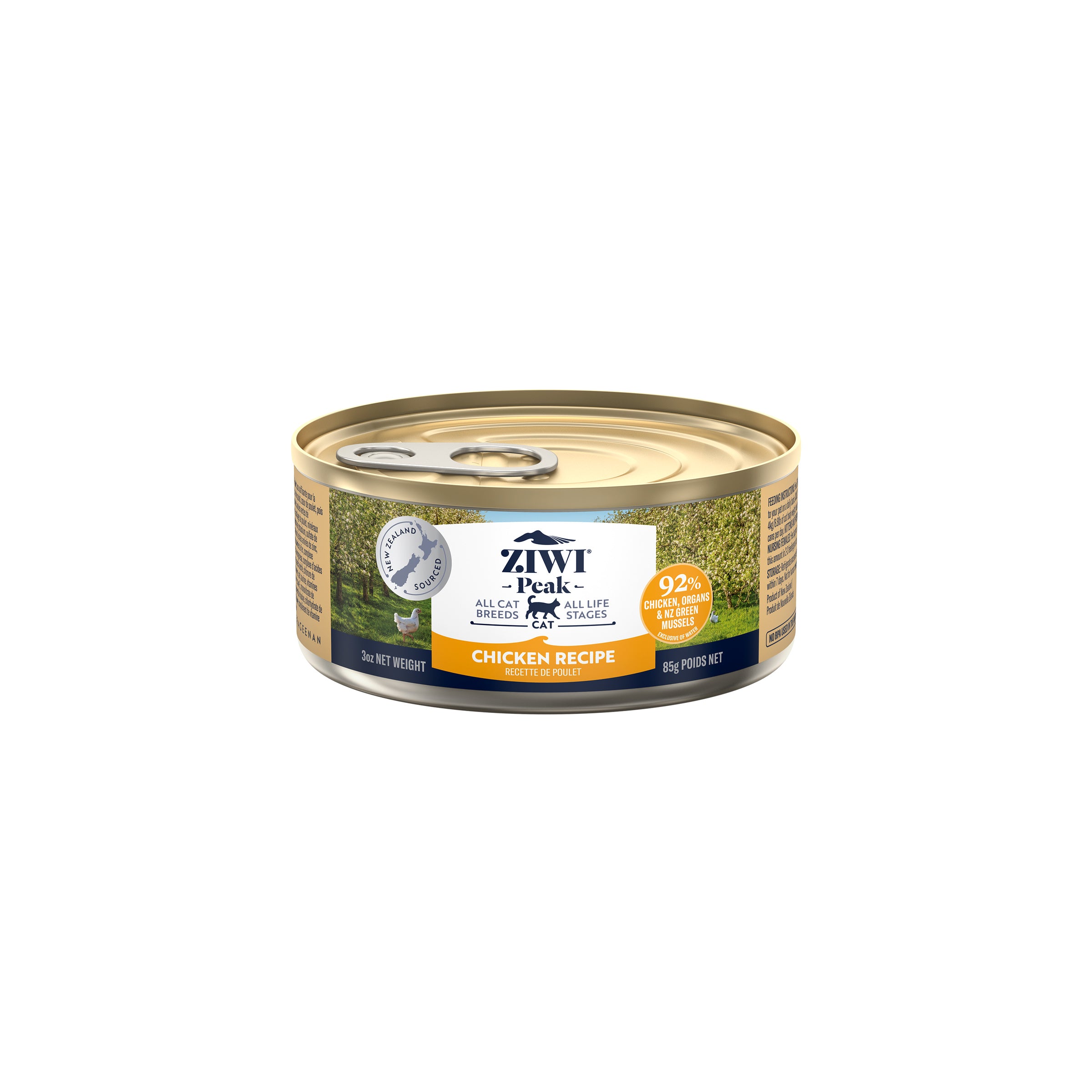 Ziwi Peak Wet Cat Food Cans Chicken