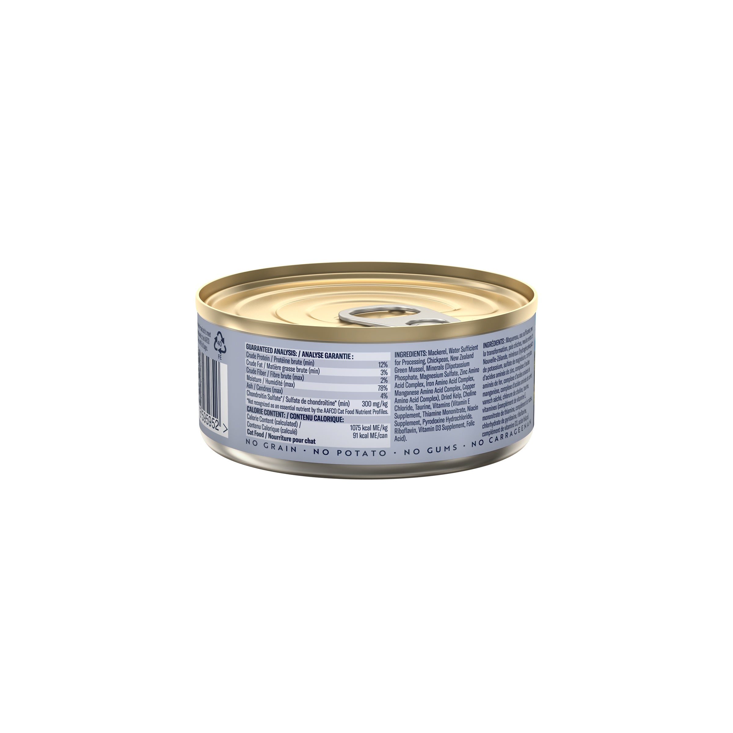 Ziwi Peak Wet Cat Food Cans Mackeral