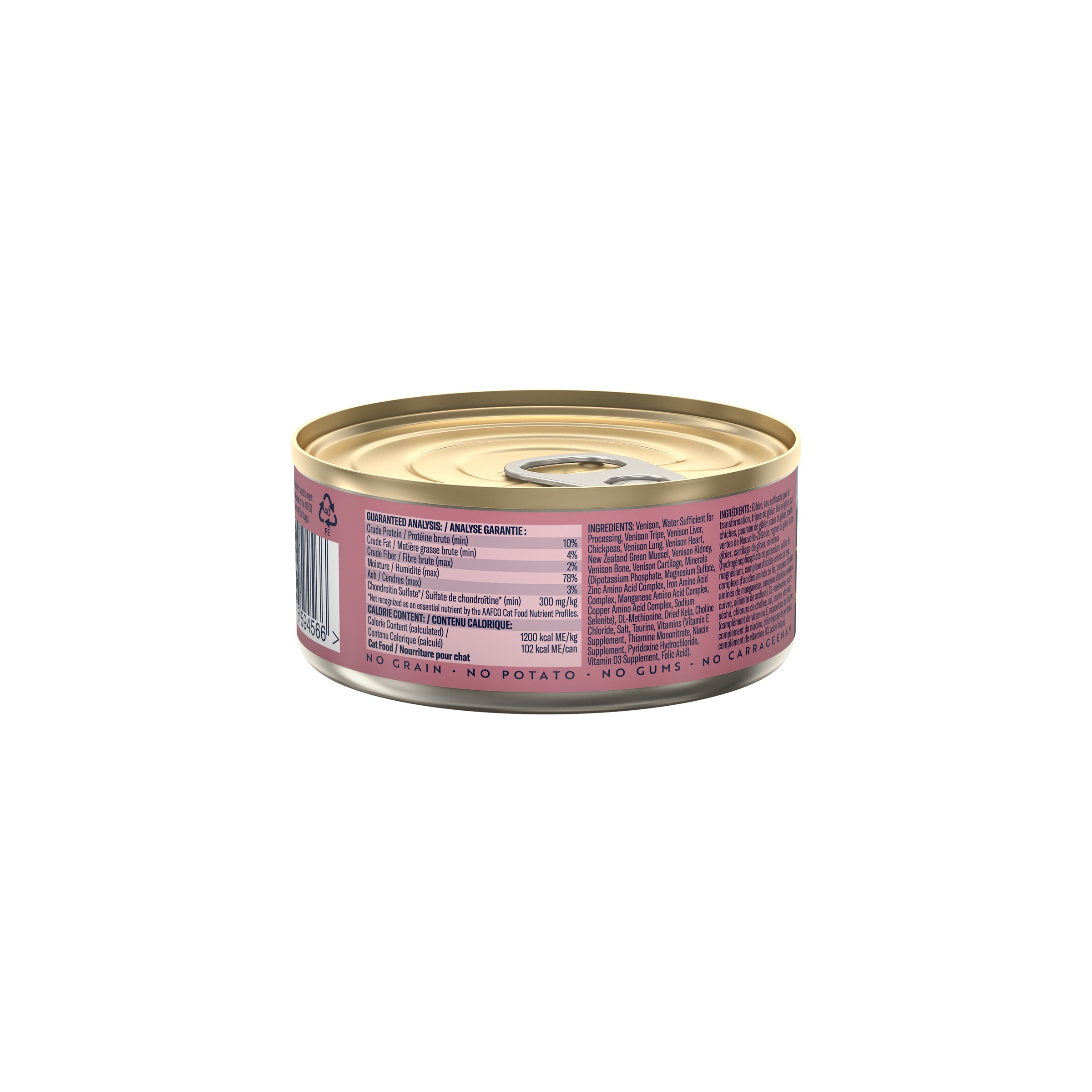 Ziwi Peak Wet Cat Food Cans Venison