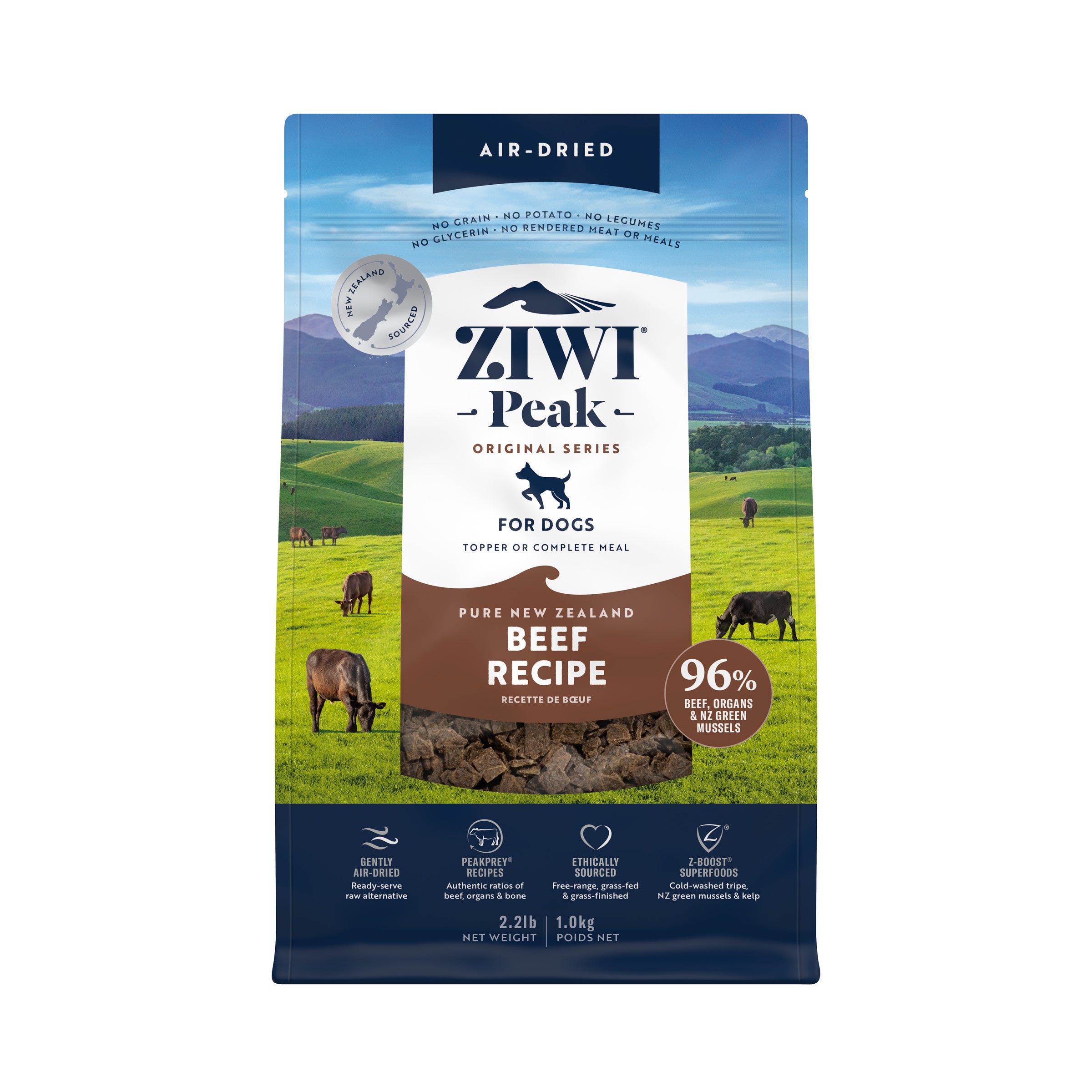Ziwi Peak Air Dried Dog Food Beef