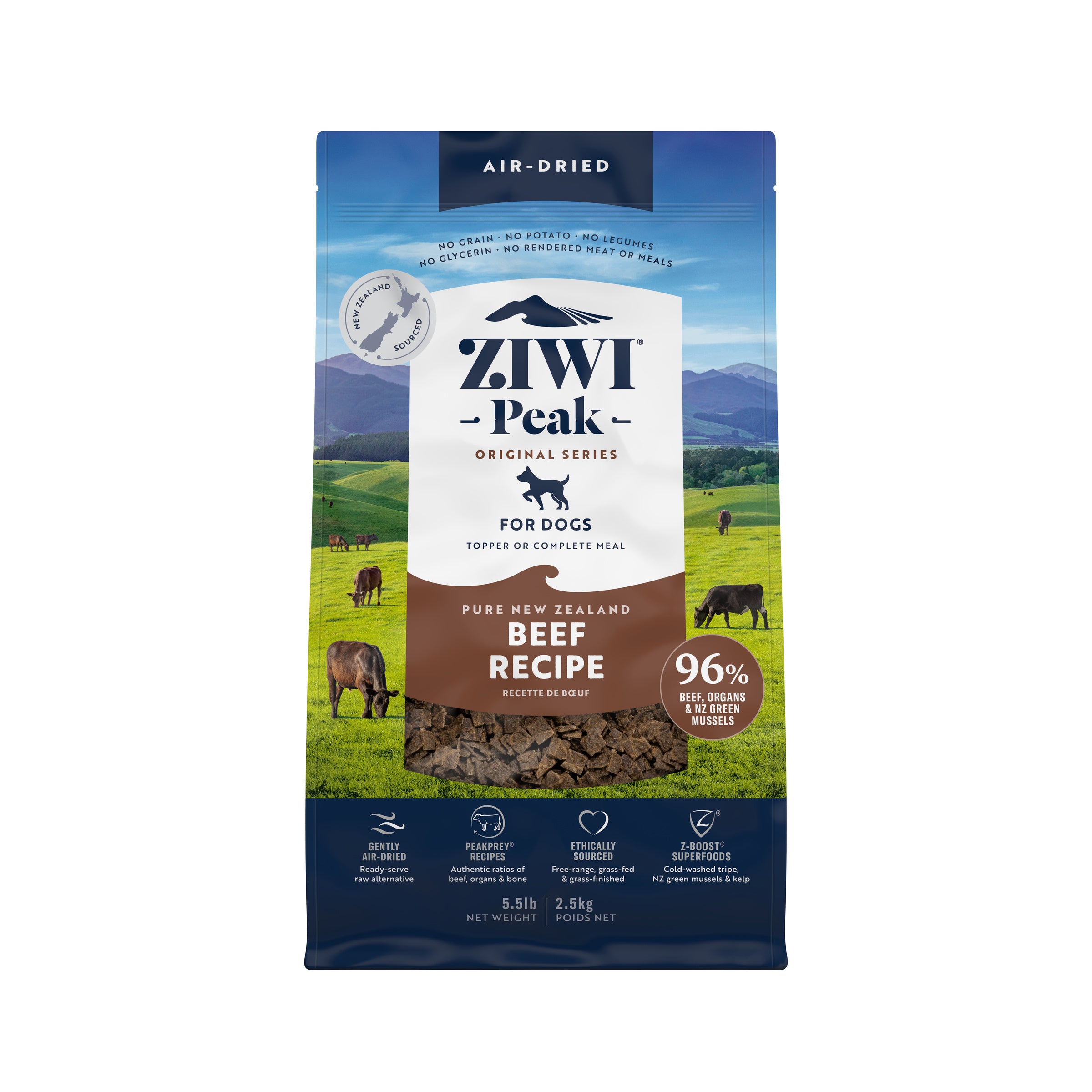 Ziwi Peak Air Dried Dog Food Beef